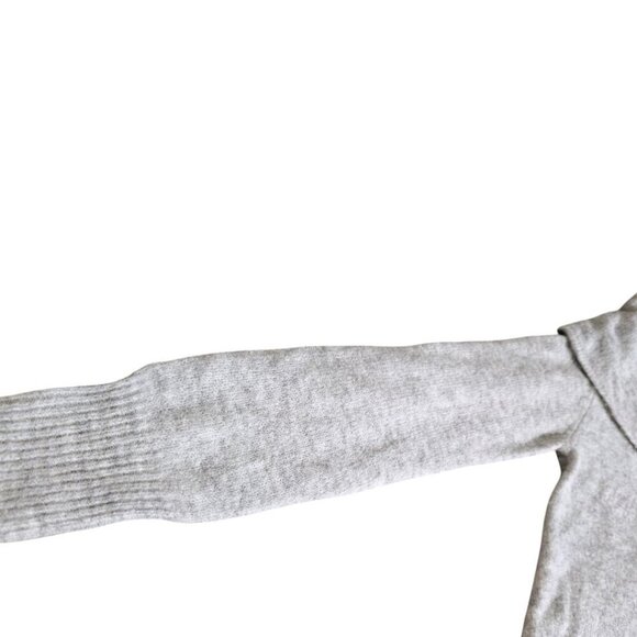 WMN Grey Cowl Neck Sweater Tunic SM Oversized Airy Coastal Grandma - Picture 4 of 10